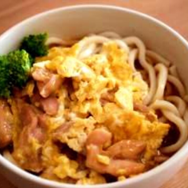 簡単あったか♪親子うどん